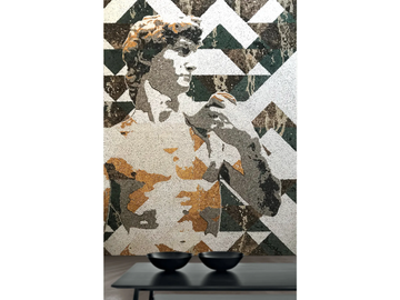 DAVID - Natural stone mosaic by Lithos Mosaico Italia - view 2
